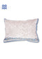 40s Cotton Pillow Cover in Block Print